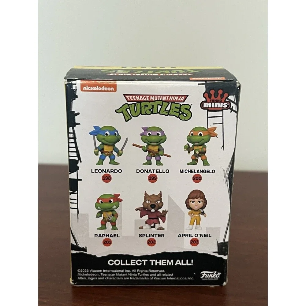 Funko Minis TNMT April O,Neil Vinyl Figure #203 Nickelodeon NIB